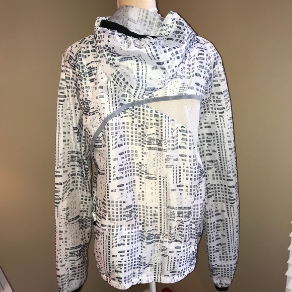 Jackets & Blazers - Black & White Windbreaker Coat